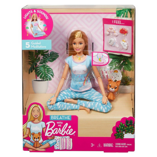 Barbie dúkka yoga