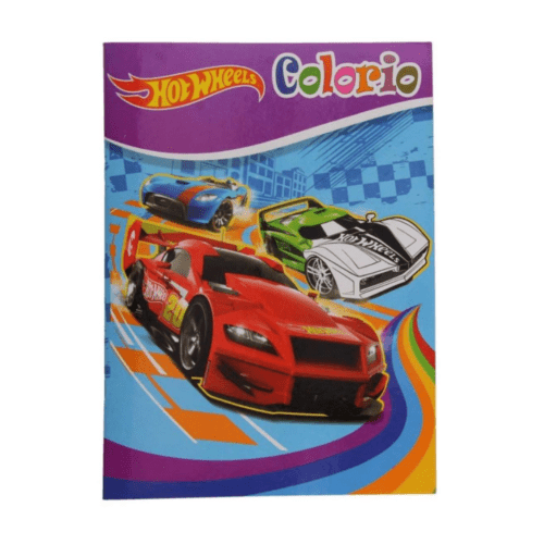 Litabók hot wheels