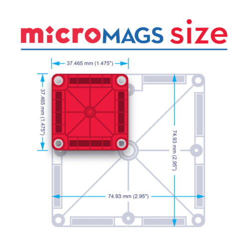 Magnatiles segulkubbar